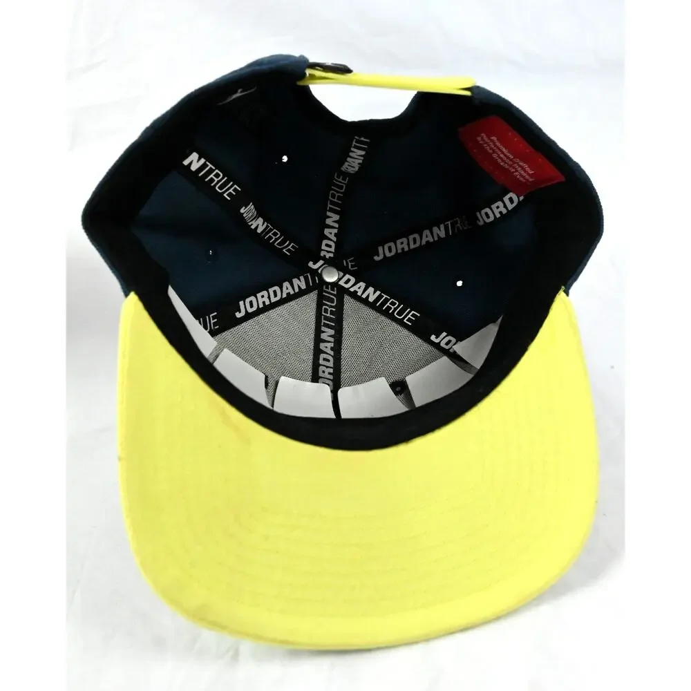 Jordan Blue & Yellow Snapback Hat